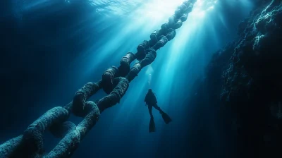 Underwater Diver Perspective