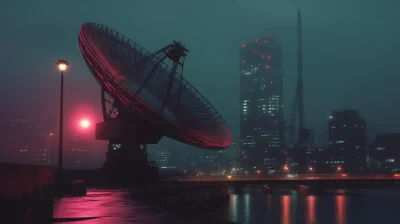 Cyberpunk London Night