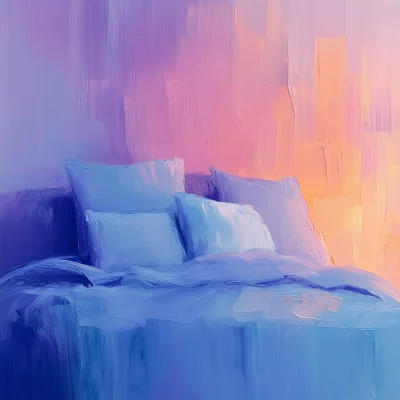 Tranquil Bedroom Abstract