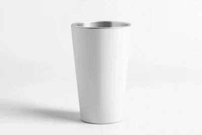 Modern White Tumbler