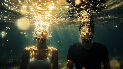 Meditative Souls Underwater