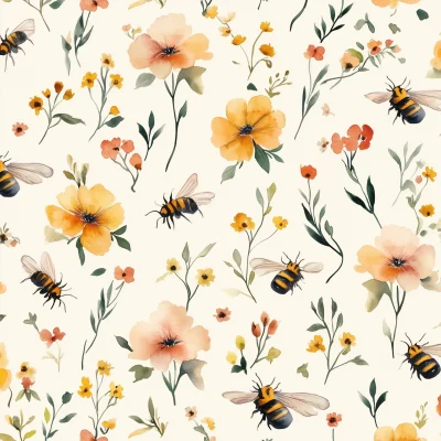 Cute Bee Patterns