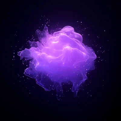 Glowing Purple Chromatophore