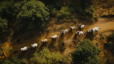 Migration of Indian Villagers