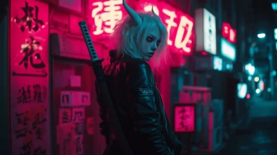 Pale Tiefling in Tokyo