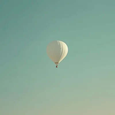 Air Balloon in the Sky