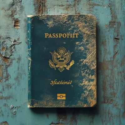 Expired Passport Concept