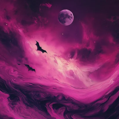 Spooky Pink Space