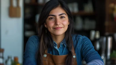 Confident Barista at Work