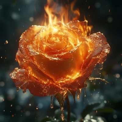 Fiery Rose