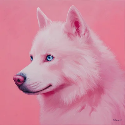 Pink Husky