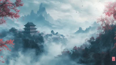 Misty Jiangnan Landscape