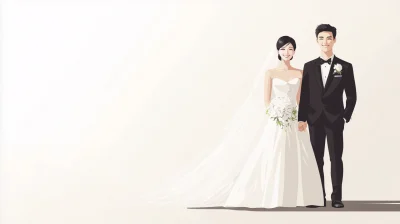 Japanese Wedding Portrait