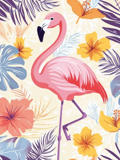 Tropical Flamingo