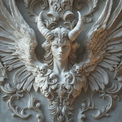 Gothic Demon Relief