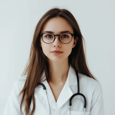 Cinematic Female Physician