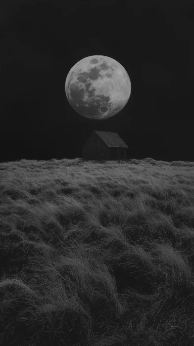 Noir Moonlit Terrace