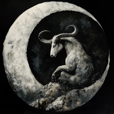 Crescent Moon in Capricorn