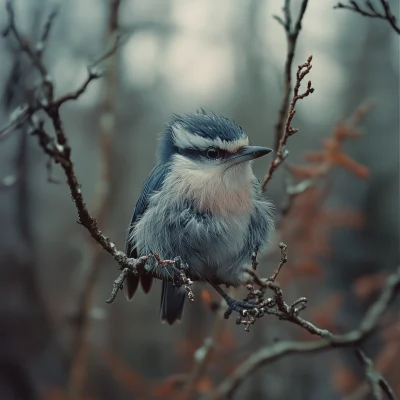 Nuthatch on a Larch