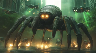 Alien Spider Soldiers