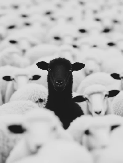 Black Sheep Among White Sheep