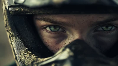 Cinematic Portrait of MXGP Rider