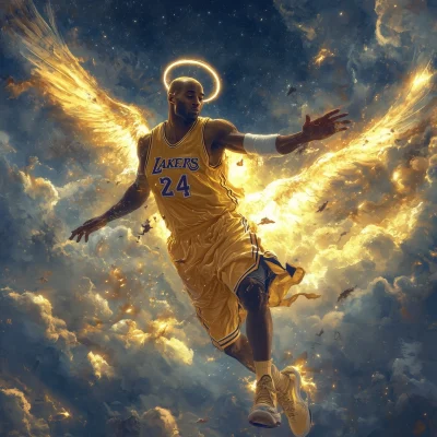 Kobe as an Angel