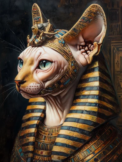 Pharaoh Sphynx Cat