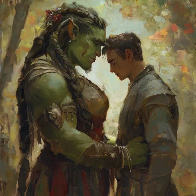 Orc and Human Wedding