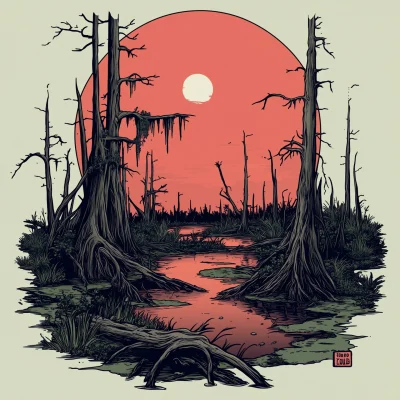 Swamp Sunrise