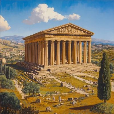 The Concordia Temple of Agrigento