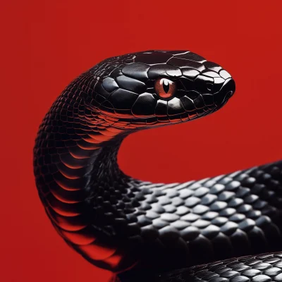 Majestic Black Mamba