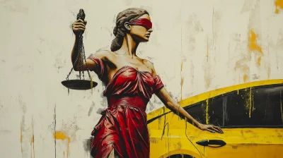 Lady Justice with Electric Charger