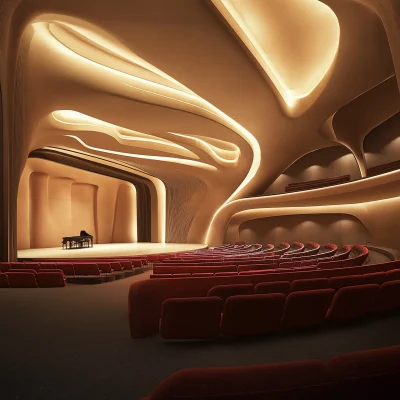 Modern Opera Theater Hall