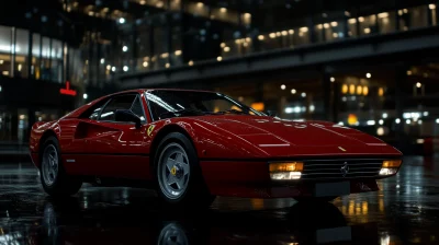 Neon Ferrari 1985