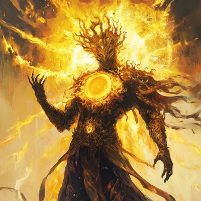 Corrupted Deva of the Sun