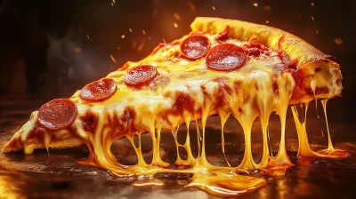 Delicious Pizza Slice