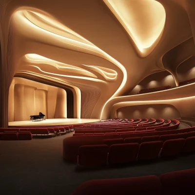 Modern Opera Theater Hall