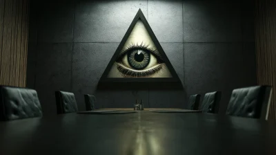 Illuminati Meeting in Secret Room