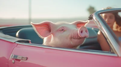 Pig in a Cabriolet