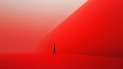 Elegant Red Gradient