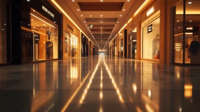 Modern Shopping Mall Interior