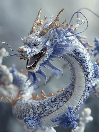 Mechanical Chinese Dragon