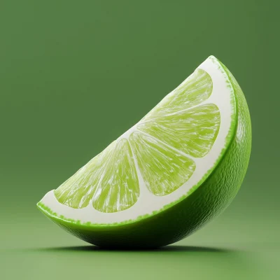 3D Lime Icon