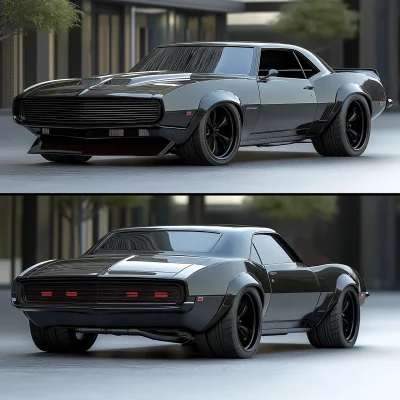 Modern 2035 Camaro SS