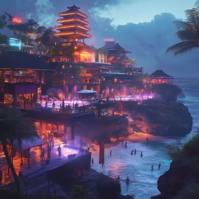 Dystopian Tanah Lot