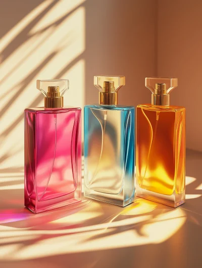 Colorful Modern Perfume Bottles