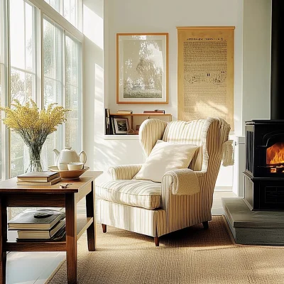 Cozy Winter Living Room