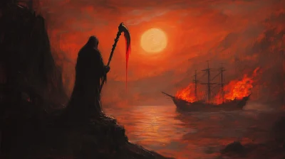 Grim Reaper at Sunrise