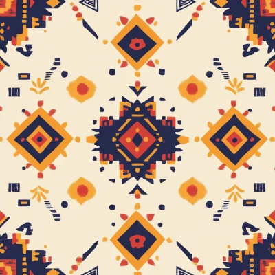 Bohemian Pattern Illustration